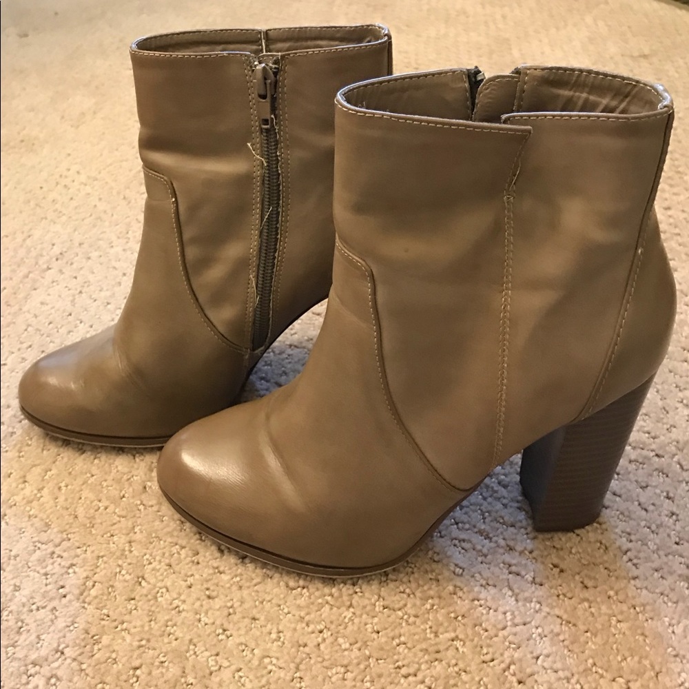 Taupe Booties